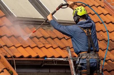 Démoussage et hydrofuge de toiture à Marnaz